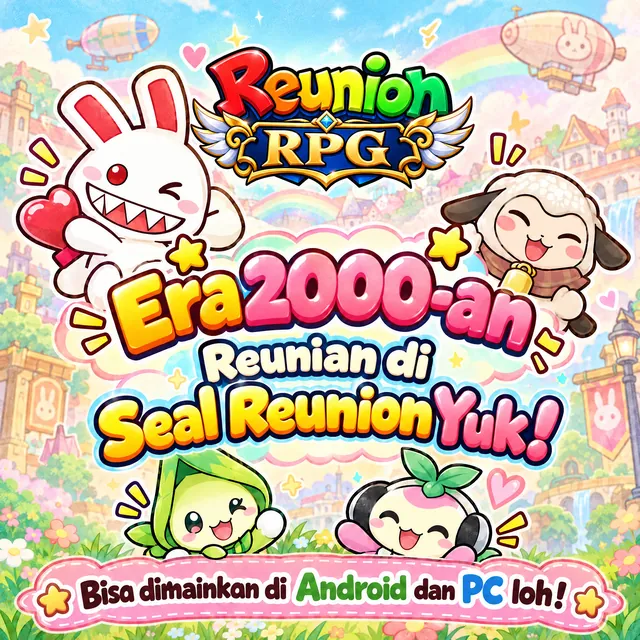 Era 2000-an — Reunian di Seal Reunion yuk! Bisa dimainkan di Android dan PC loh!