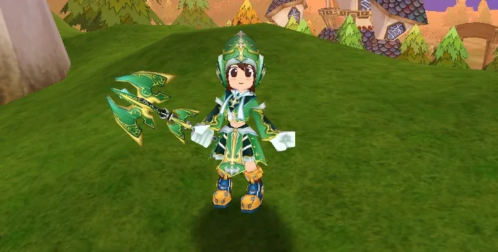 Set equipment Cleric